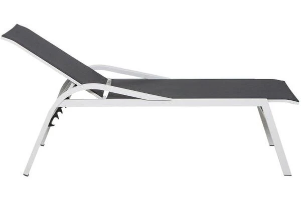 SIENA GARDEN Milos Stapelliege, Aluminium/Ranotex, 194 X 64 X 48 Cm 3 SIENA GARDEN Milos Stapelliege, Aluminium/Ranotex, 194 X 64 X 48 Cm – Bild 3