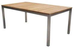 STERN Cardiff Esstischgruppe, Silber/taupe, Edelstahl/FSC-Teak, Tisch 200/300 X 100 Cm, 6 Multipositionssessel 8 STERN Cardiff Esstischgruppe, Silber/taupe, Edelstahl/FSC-Teak, Tisch 200/300 X 100 Cm, 6 Multipositionssessel -Beste Gartenmöbel Geschäfte 3 19691.jpg