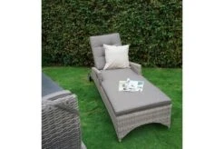 Ploß Rabida Comfort Rollliege, Champagner-meliert, Polyrattan, 198x68x44cm, Verstellbar, Hohe Sitzhöhe -Beste Gartenmöbel Geschäfte 3 20165.jpg