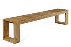 OUTFLEXX Anok Bank, Natur, Recycled FSC®-Teak, 200x40x45cm