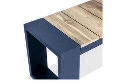 OUTFLEXX Kona Bank, Dark Grey/natur, Alu/recycled FSC®-Teak, 240x40x45cm, Rustikal Gebürstet, U-Gestell 7 OUTFLEXX Kona Bank, Dark Grey/natur, Alu/recycled FSC®-Teak, 240x40x45cm, Rustikal Gebürstet, U-Gestell -Beste Gartenmöbel Geschäfte 3 20327.jpg