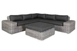 OUTFLEXX Ecklounge, White Faded Grey, Polyrattan, 6 Personen, Inkl. Tisch/Hocker 90 X 90 Cm Und Polster Aus Olefin In Anthrazit 15 OUTFLEXX Ecklounge, White Faded Grey, Polyrattan, 6 Personen, Inkl. Tisch/Hocker 90 X 90 Cm Und Polster Aus Olefin In Anthrazit -Beste Gartenmöbel Geschäfte 3 20790.jpg