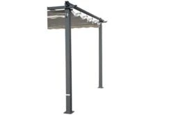 OUTFLEXX Pergola, Anthrazit/creme, Alu/Textil, 300 X 300 X 225 Cm -Beste Gartenmöbel Geschäfte 4 13410.jpg