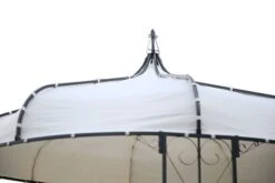 OUTFLEXX Pavillon, Anthrazit/creme, Stahl/Textil, 300 X 300 X 300 Cm -Beste Gartenmöbel Geschäfte 4 13419.jpg