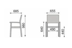 Kettler BasicPlus 4er-Set Stapelsessel, Anthrazit/anthrazit, 0301205-7000 -Beste Gartenmöbel Geschäfte 4 13699.jpg