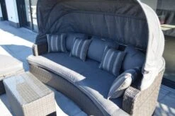OUTFLEXX Houston Loungebett, Grau, Polyrattan, Doppel-halbrund, Viele Stellmöglichkeiten, Dach Klappbar -Beste Gartenmöbel Geschäfte 4 18543.jpg