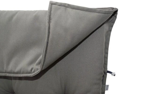 DOPPLER Stuhlauflage Hochlehner, Grau, Dralon, 120x50x7cm, Mit DuPont Teflon Markenimprägnierung 4 DOPPLER Stuhlauflage Hochlehner, Grau, Dralon, 120x50x7cm, Mit DuPont Teflon Markenimprägnierung – Bild 4