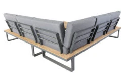 OUTFLEXX Ecklounge, Anthrazit/teakoptik, Aluminium/Akazie, Für 5 Personen, Inkl. Polster -Beste Gartenmöbel Geschäfte 4 18847.jpg