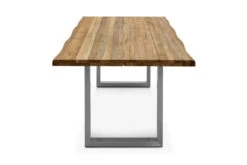 OUTFLEXX Esstisch, Natur, Edelstahl & Recycled FSC-Teak, 200 X 100 Cm, Baumkante -Beste Gartenmöbel Geschäfte 4 20355.jpg