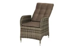 Ploß Rabida Dining Set, Champagner-meliert, Polyrattan, Tisch 180x110 Cm, 6 Sessel -Beste Gartenmöbel Geschäfte 4 21058.jpg