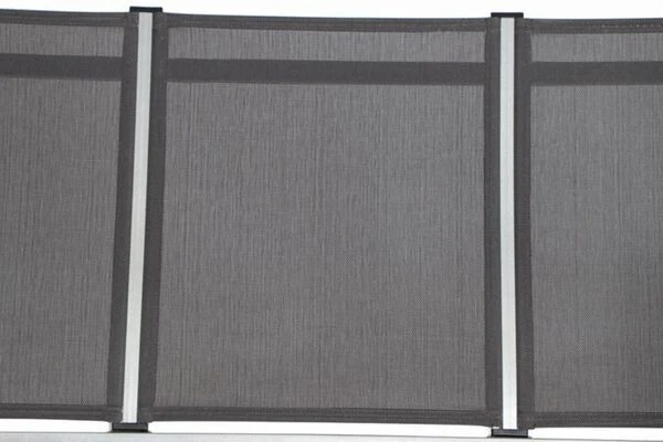 MWH Elements Hollywoodschaukel, Silber/anthrazit, Alu/Textil, 3-Sitzer, 209 X 113 X 171 Cm 5 MWH Elements Hollywoodschaukel, Silber/anthrazit, Alu/Textil, 3-Sitzer, 209 X 113 X 171 Cm – Bild 5