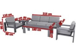 HARTMAN Titan Loungeset, Seal Grey, Aluminium, Kaffee- & Beistelltisch, Inkl. Auflagen -Beste Gartenmöbel Geschäfte 5 16439.jpg