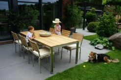 Ploß Brooklyn Tisch, Edelstahl/Teakholz, Gebürstet, 220x100cm -Beste Gartenmöbel Geschäfte 5 17617.jpg