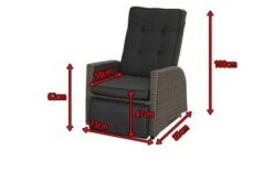 Ploß Rocking Relaxsessel, Grau/braun-meliert, Polyrattan, 73x85x47cm, Fußteil, Schaukelfunktion -Beste Gartenmöbel Geschäfte 5 18212.jpg