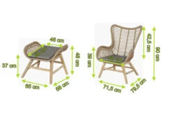 OUTFLEXX Sessel, Rattan Grey, Polyrattan/Akazie, 79,5 X 71,5 X 90 Cm, Inkl. Hocker Und Polster In Braun -Beste Gartenmöbel Geschäfte 5 21033.jpg