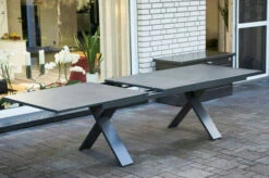 HARTMAN Sondermodell Xanadu / Raffaelo Sitzgruppe, Xerix/anthrazit, Alu/Glaskeramik, 6 Multipos, 220/280x100cm -Beste Gartenmöbel Geschäfte 5 21093.jpg