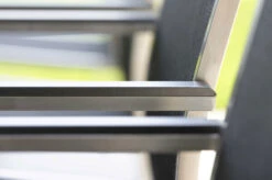 STERN Cardiff Stapelsessel, Silbergrau, Edelstahl/Textil/Aluminiumarmlehnen, 61x57x92 Cm, Stapelbar -Beste Gartenmöbel Geschäfte 6 11604 2.jpg