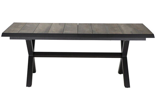 SIENA GARDEN Sincro Ausziehtisch, Anthrazit/natur-grau, Alu/Keramik, 205/265x103 Cm 9 SIENA GARDEN Sincro Ausziehtisch, Anthrazit/natur-grau, Alu/Keramik, 205/265x103 Cm – Bild 9