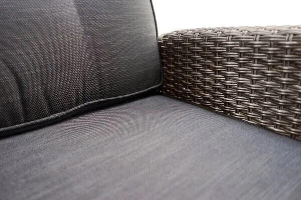 Ploß Rocking Comfort Dining / Lounge Sessel, Grau/braun-meliert, Polyrattan, Verstellbar 6 Ploß Rocking Comfort Dining / Lounge Sessel, Grau/braun-meliert, Polyrattan, Verstellbar – Bild 6