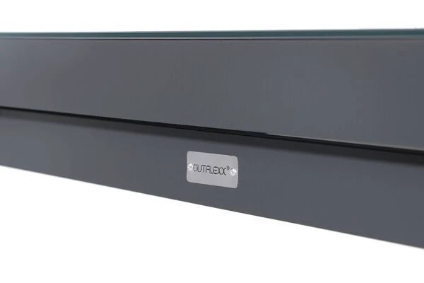 OUTFLEXX Premium Ausziehtisch, Anthrazit/grau, Alu/Sicherheitsglas, 180/240x100cm, Automatischer Ausziehmechanismus 6 OUTFLEXX Premium Ausziehtisch, Anthrazit/grau, Alu/Sicherheitsglas, 180/240x100cm, Automatischer Ausziehmechanismus – Bild 6