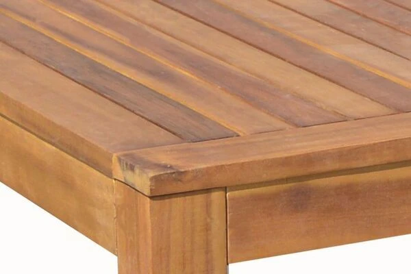 OUTFLEXX Esstischgarnitur, Natur, FSC-Akazienholz, Tisch 160 X 90 Cm, 4 Gartenstühle 6 OUTFLEXX Esstischgarnitur, Natur, FSC-Akazienholz, Tisch 160 X 90 Cm, 4 Gartenstühle – Bild 6