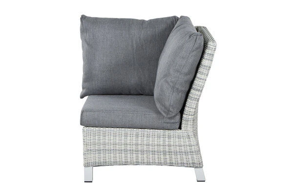 SIENA GARDEN Corido Eckelement, Ice Grey, Alu / Gardino®-Geflecht, 83x83x88 Cm 6 SIENA GARDEN Corido Eckelement, Ice Grey, Alu / Gardino®-Geflecht, 83x83x88 Cm – Bild 6