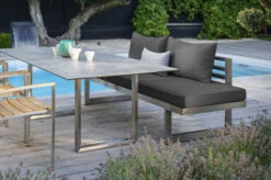 STERN New Holly Dining-Bank/Liege, Silbergrau, Edelstahl, 216x77x73 Cm, Inkl. Polster Schiefergrau -Beste Gartenmöbel Geschäfte 6 21894.jpg