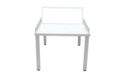 VILLANA Ausziehtisch, Silber/weiß, Alu/Sicherheitsglas, 160/220x90 Cm, Flügelmechanismus 21 VILLANA Ausziehtisch, Silber/weiß, Alu/Sicherheitsglas, 160/220x90 Cm, Flügelmechanismus -Beste Gartenmöbel Geschäfte 7 13395 2.jpg