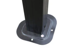 OUTFLEXX Profi Hardtop Pavillon, Grau, Aluminium, 3 X 3m Mit Seitenteilen Und Insektennetz -Beste Gartenmöbel Geschäfte 7 13585.jpg