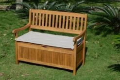 Ploß Aufbewahrungsbank, FSC-Akazie, 107 X 59 X 90 Cm, Inkl. Zinkbeschlägen -Beste Gartenmöbel Geschäfte 7 16526.jpg