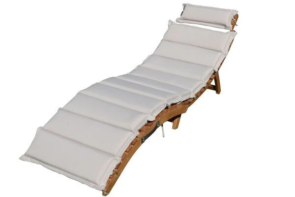 Ploß Sonnenliege, FSC-Akazie/Polyester, 186 X 55 X 21 Cm, Inkl. Auflage 7 Ploß Sonnenliege, FSC-Akazie/Polyester, 186 X 55 X 21 Cm, Inkl. Auflage – Bild 7