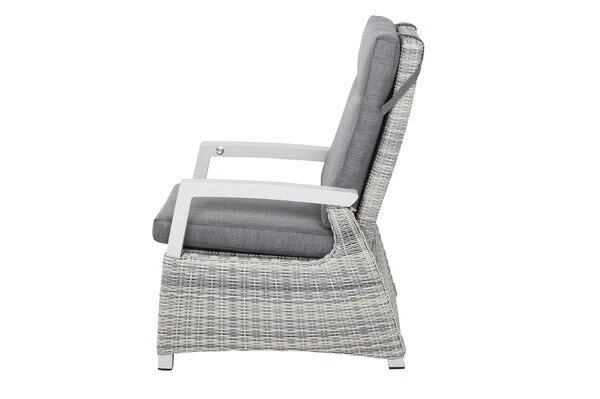 SIENA GARDEN Corido Relaxsessel, Ice Grey, Alu / Gardino®-Geflecht, 73x87x103 Cm, Verstellbar 7 SIENA GARDEN Corido Relaxsessel, Ice Grey, Alu / Gardino®-Geflecht, 73x87x103 Cm, Verstellbar – Bild 7
