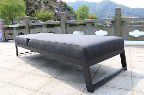 OUTFLEXX Allure Sonnenliege, Sooty, Alu/Sunbrella, 211 X 74 X 44,5 Cm, Verstellbare Kopfstütze 7 OUTFLEXX Allure Sonnenliege, Sooty, Alu/Sunbrella, 211 X 74 X 44,5 Cm, Verstellbare Kopfstütze – Bild 7