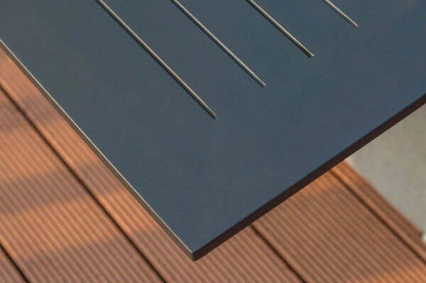 OUTFLEXX Loungetisch, Flanelle, Alu/Sunbrella, 78/157 X 78 X 37/64 Cm, Höhenverstellbar 7 OUTFLEXX Loungetisch, Flanelle, Alu/Sunbrella, 78/157 X 78 X 37/64 Cm, Höhenverstellbar – Bild 7