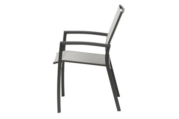 SIENA GARDEN Velia / Sincro Dining Set, Anthrazit/natur-grau, Alu/Ranotex/Keramik, 10 Sessel, Ausziehtisch 205/265 X 103 Cm 7 SIENA GARDEN Velia / Sincro Dining Set, Anthrazit/natur-grau, Alu/Ranotex/Keramik, 10 Sessel, Ausziehtisch 205/265 X 103 Cm – Bild 7