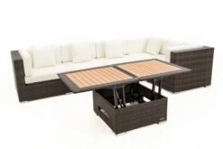 OUTFLEXX Loungemöbel-Set, 5 Pers, Braun Marmoriert, Polyrattan, Wasserfeste Kissenbox, Inkl. Loungetisch 17 OUTFLEXX Loungemöbel-Set, 5 Pers, Braun Marmoriert, Polyrattan, Wasserfeste Kissenbox, Inkl. Loungetisch -Beste Gartenmöbel Geschäfte 8 16064 BOX D.jpg
