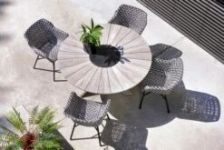 HARTMAN Delphine Armlehnensessel, Schwarz/weiß, Alu/Kunststoff 16 HARTMAN Delphine Armlehnensessel, Schwarz/weiß, Alu/Kunststoff -Beste Gartenmöbel Geschäfte 8 18696.jpg