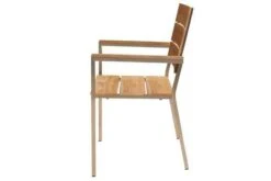 OUTFLEXX Esstischgarnitur, Edelstahl / FSC-Teak, Tisch 200 X 100 Cm, 6 Stapelsessel 18 OUTFLEXX Esstischgarnitur, Edelstahl / FSC-Teak, Tisch 200 X 100 Cm, 6 Stapelsessel -Beste Gartenmöbel Geschäfte 9 17296.jpg