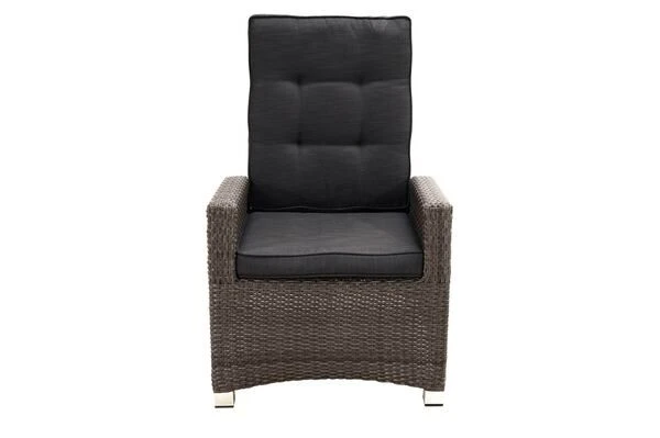 Ploß Rocking Comfort Dining / Lounge Sessel, Grau/braun-meliert, Polyrattan, Verstellbar 9 Ploß Rocking Comfort Dining / Lounge Sessel, Grau/braun-meliert, Polyrattan, Verstellbar – Bild 9