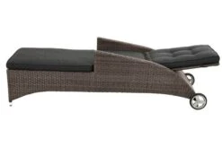 Ploß Rocking Comfort Rollliege, Grau/braun-meliert, Polyrattan, 195x65x42cm, Verstellbar, Hohe Sitzhöhe 18 Ploß Rocking Comfort Rollliege, Grau/braun-meliert, Polyrattan, 195x65x42cm, Verstellbar, Hohe Sitzhöhe -Beste Gartenmöbel Geschäfte 9 18208.jpg