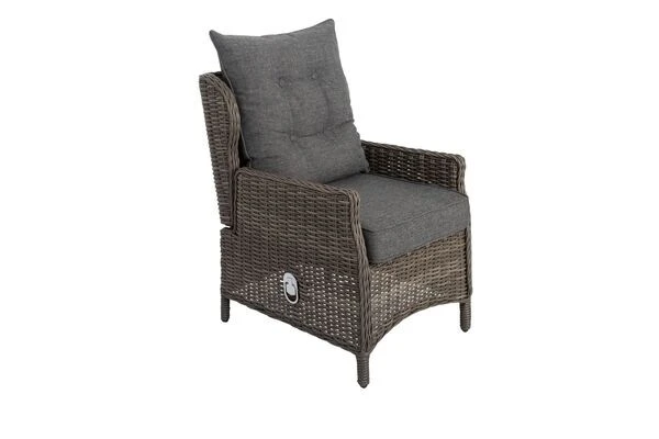 OUTFLEXX Esstischgarnitur, Polyrattan/Teakholz, Tisch 200x100cm, 6 Diningsessel, Inkl. Polster 9 OUTFLEXX Esstischgarnitur, Polyrattan/Teakholz, Tisch 200x100cm, 6 Diningsessel, Inkl. Polster – Bild 9