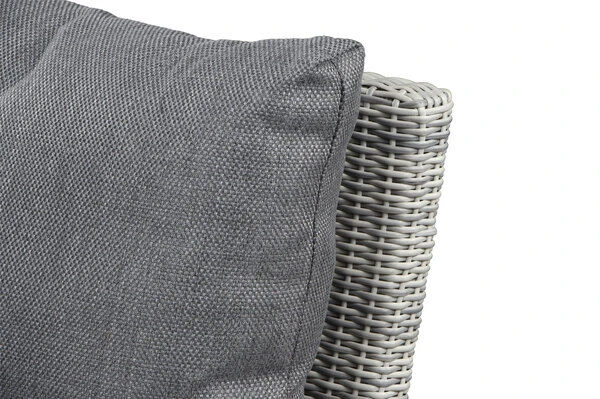 SIENA GARDEN Corido 2-Sitzer Sofa, Ice Grey, Alu / Gardino®-Geflecht, 136x83x88 Cm, Armlehne Links 9 SIENA GARDEN Corido 2-Sitzer Sofa, Ice Grey, Alu / Gardino®-Geflecht, 136x83x88 Cm, Armlehne Links – Bild 9