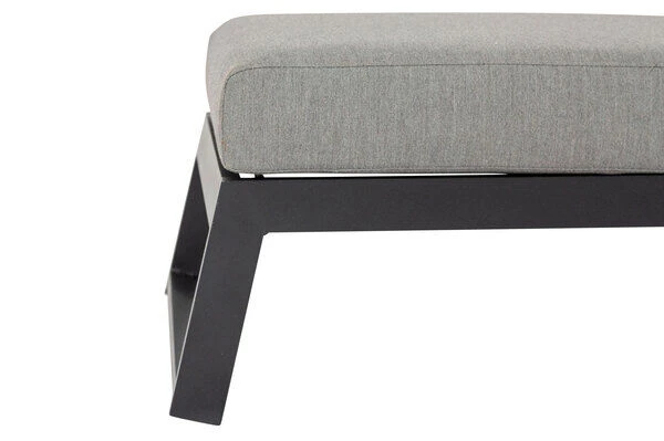 OUTFLEXX Allure Sonnenliege, Flanelle, Alu/Sunbrella, 211 X 74 X 44,5 Cm, Verstellbare Kopfstütze 9 OUTFLEXX Allure Sonnenliege, Flanelle, Alu/Sunbrella, 211 X 74 X 44,5 Cm, Verstellbare Kopfstütze – Bild 9